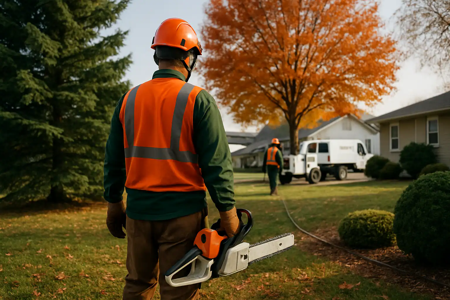 Established homes with mature trees in Sweet Springs, Missouri